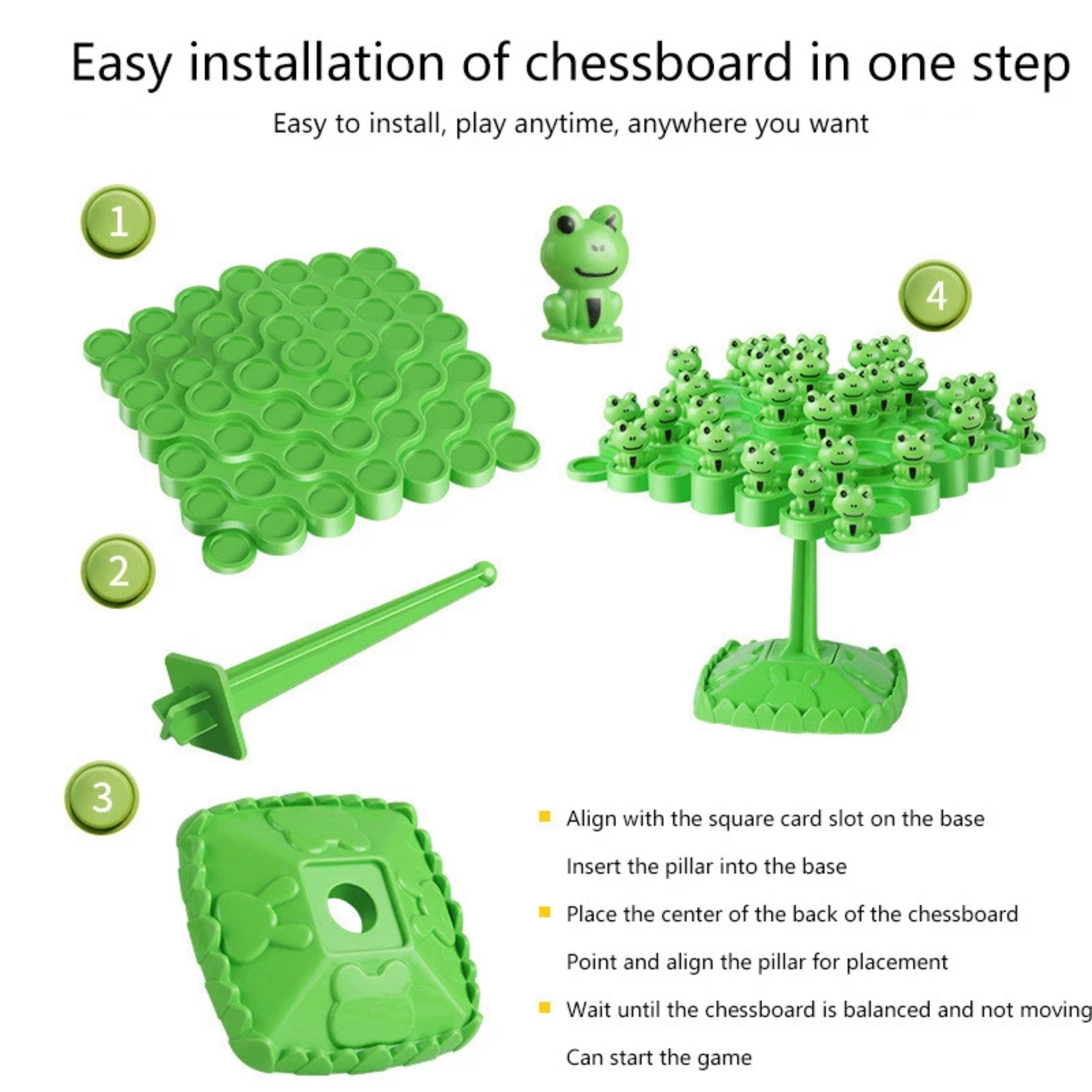 SkillStack™ Educational Balance Game – Fun 2 Player Toy for Focus, Patience & Coordination