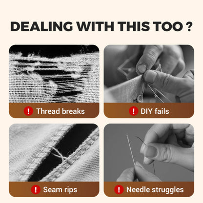 SewPro Essentials – All-in-One Sewing Kit with Large-Eye Needles for DIY & Repairs