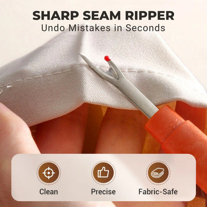 SewPro Essentials – All-in-One Sewing Kit with Large-Eye Needles for DIY & Repairs