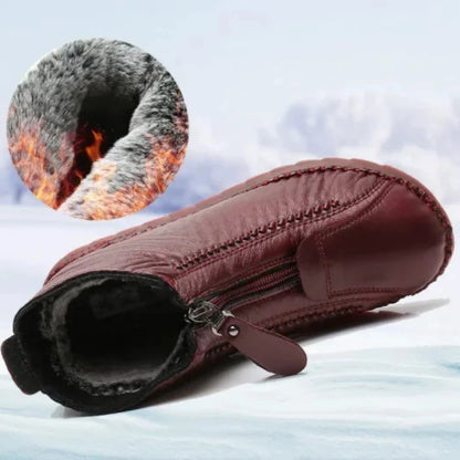 WinterNest™ – Ultra-Warm Padded Leather Winter Boots