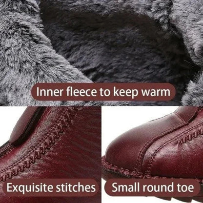 WinterNest™ – Ultra-Warm Padded Leather Winter Boots